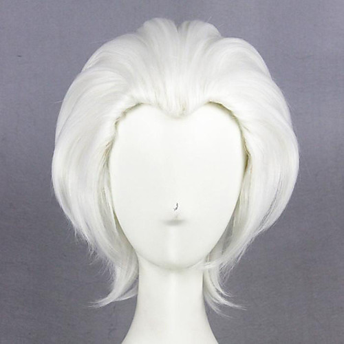 

Cosplay Wig Shirou Emiya Archer Fate stay night Straight Cosplay Asymmetrical Wig Long White Synthetic Hair 26 inch Women's Anime Cosplay Best Quality White