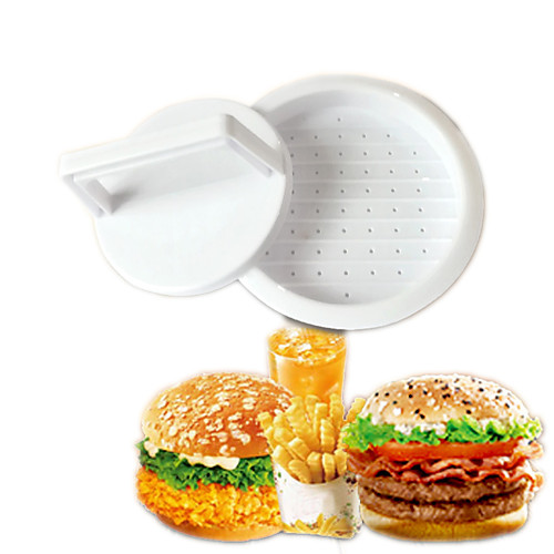 

DIY Hamburger Meat Press Tool Food-Grade Plastic Makers Burger Maker Mold Household Kitchen Tools