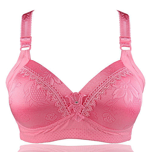 

Women's Push-up Wireless Full Coverage Bra Black Blue Purple