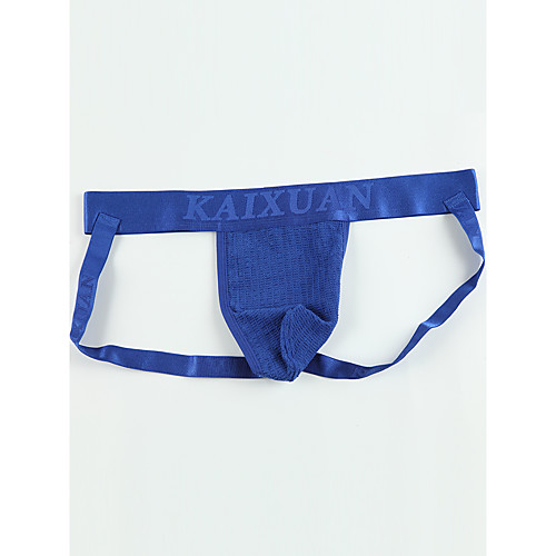 

Men's Basic G-string Underwear - Normal Low Waist White Black Blue S M L