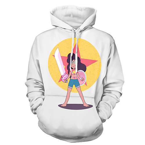 

Inspired by steven universe Cosplay Costume Hoodie Polyster Print Printing Hoodie For Men's / Women's