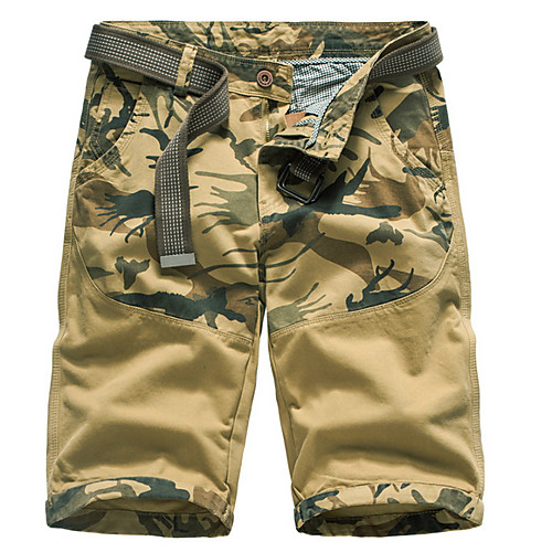 

Men's Basic Daily Loose Chinos Shorts Pants - Camouflage Summer Army Green Khaki Dark Gray US32 / UK32 / EU40 / US36 / UK36 / EU44 / US38 / UK38 / EU46