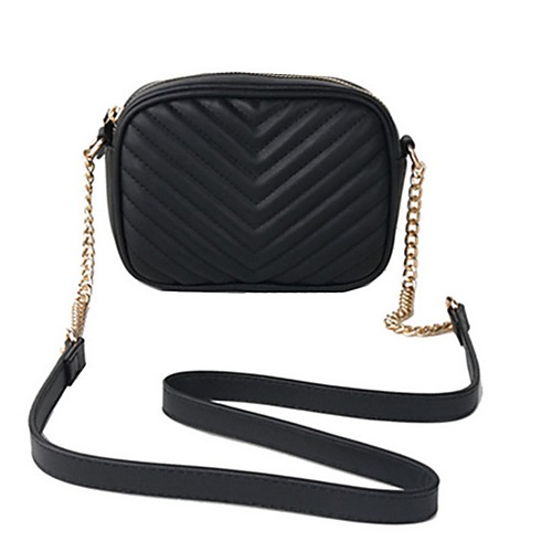 

Women's PU Crossbody Bag Solid Color Black / Purple / Red