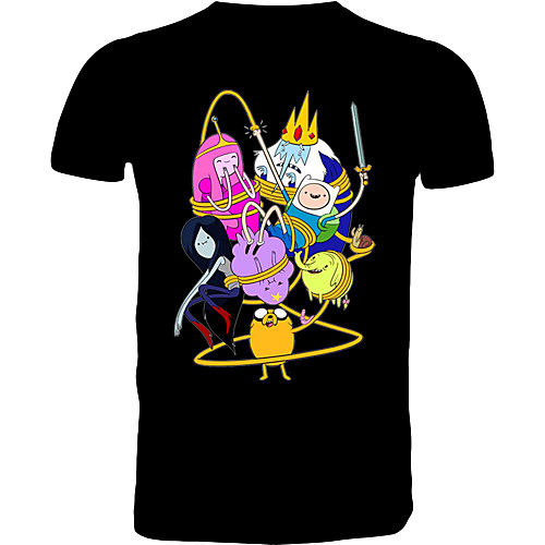 

Inspired by Adventure Time Cosplay Costume T-shirt Polyster Print Printing T-shirt For Men's