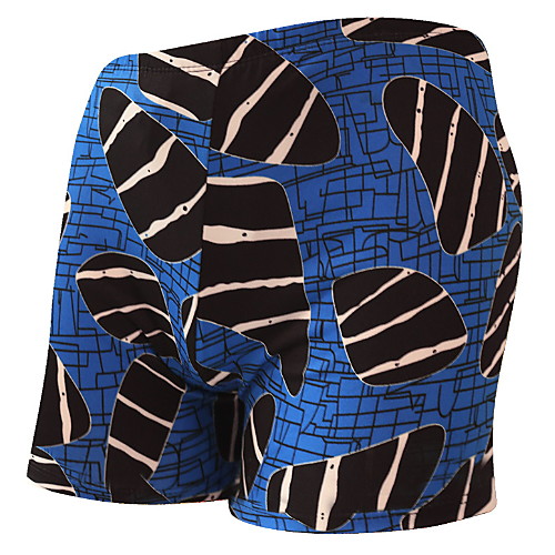 

Men's Swim Trunk Bottoms Swimwear Swimsuit - 3D Print Quick Dry L XL XXL Blue