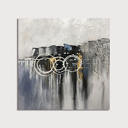 

Hand Painted Canvas Oilpainting Abstract Home Decoration with Frame Painting Ready to Hang