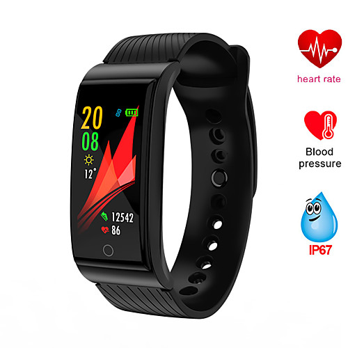 

F4 Unisex Smartwatch Smart Wristbands Bluetooth Waterproof Heart Rate Monitor Sports Long Standby Distance Tracking Stopwatch Pedometer Call Reminder Sleep Tracker Sedentary Reminder