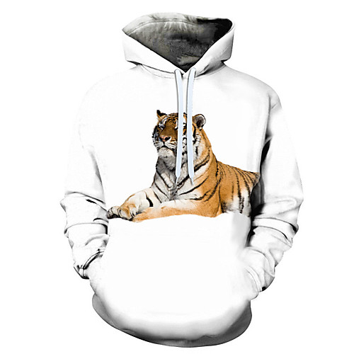

Men's Hoodie White 3D / Graphic / Character Statement / Animals White US32 / UK32 / EU40 US34 / UK34 / EU42 US36 / UK36 / EU44 US38 / UK38 / EU46 US40 / UK40 / EU48 US42 / UK42 / EU50 US44 / UK44