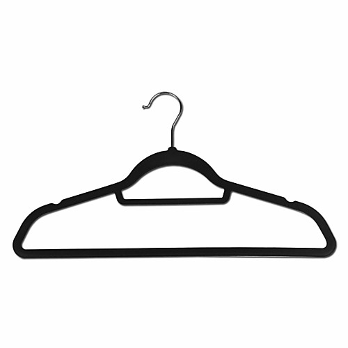 

Flocking Hanger Non-slip Household 20pcs