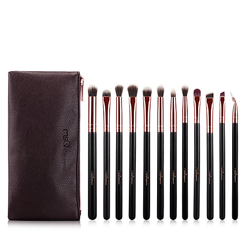 

Professional Makeup Brushes 12pcs Professional Soft Full Coverage Artificial Fibre Brush Wooden / Bamboo for Eyeliner Brush Makeup Brush Eyebrow Brush Eyeshadow Brush