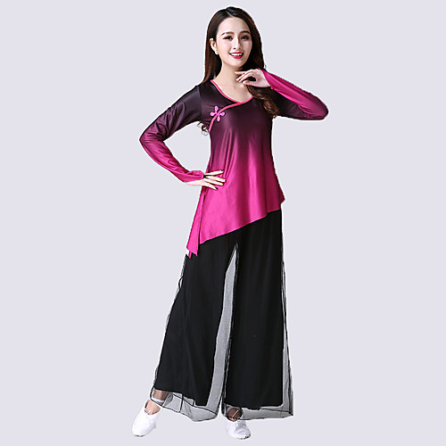 

Activewear Top Split Women's Training Daily Wear Long Sleeve High Milk Fiber