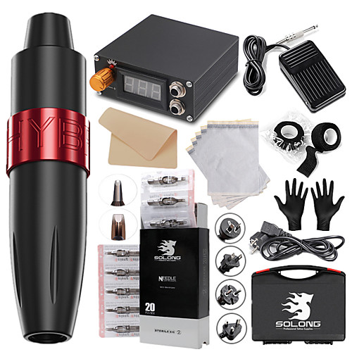 

Professional Tattoo Kit Tattoo Machine - 1 pcs Tattoo Machines, Professional Level / Safety / Kits Alloy 1 rotary machine liner & shader / Tattoo Pen
