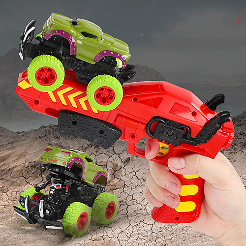 

Construction Truck Toys Launch Cars Dinosaur Cars Toys Dinosaur Drop-resistant Plastic Mini Car Vehicles Toys for Party Favor or Kids Birthday Gift Random Dinosaur/Car / Kid's