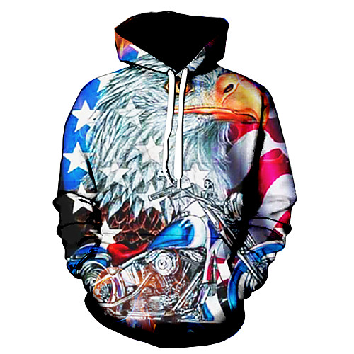 

Men's Daily Hoodie Graphic Hooded Basic Hoodies Sweatshirts Rainbow
