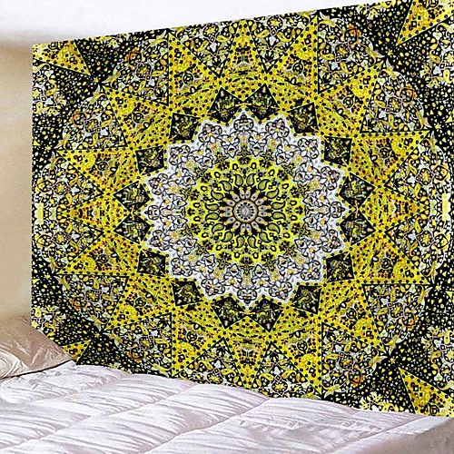 

Mandala Bohemian Wall Tapestry Art Decor Blanket Curtain Hanging Home Bedroom Living Room Dorm Decoration Boho Hippie Psychedelic Floral Flower Lotus Indian
