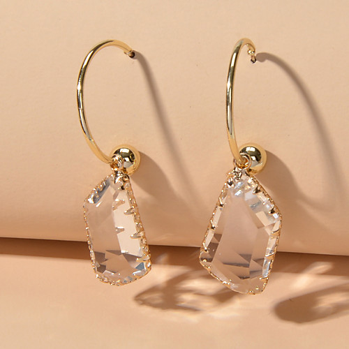 

Women's Drop Earrings Geometrical Trendy Earrings Jewelry Gold For Prom Date Festival