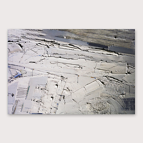 

Oil Painting Hand Painted Horizontal Abstract Modern Stretched Canvas