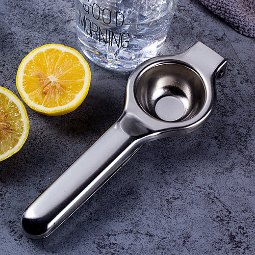 

Mini Manual Lemon Juicer Stainless Steel Household Crush Juice Machine Squeeze