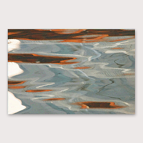 

Oil Painting Hand Painted Horizontal Abstract Landscape Modern Stretched Canvas