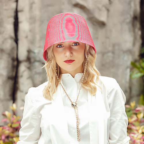 

Headwear Casual Polyester Hats with Solid 1pc Casual / Daily Wear Headpiece