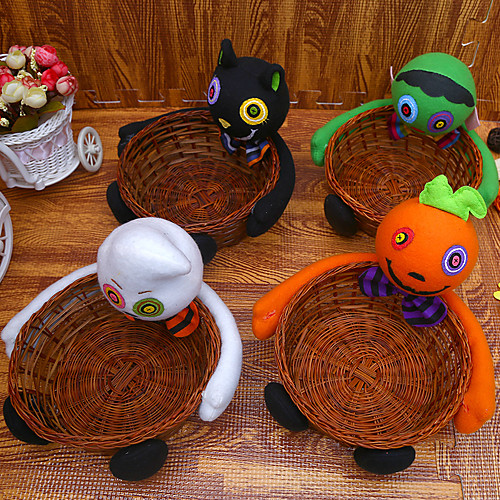 

Halloween Party Toys Halloween Plush Doll Cat Pumpkin Witch Vampire Bamboo Fabrics Kid's Adults Trick or Treat Halloween Party Favors Supplies