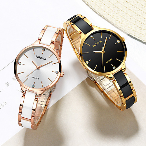

NIBOSI Women's Sport Watch Analog Quartz Modern Style Stylish Luxury Water Resistant / Waterproof / Stainless Steel