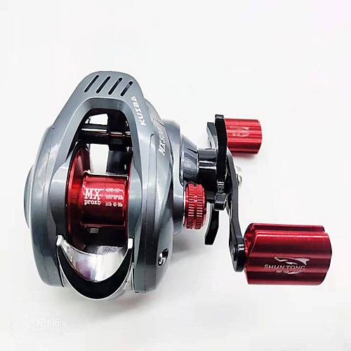 

Fishing Reel Baitcasting Reel 7.2:1 Gear Ratio Ball Bearings Easy to Carry for Freshwater Fishing / Carbon Fiber