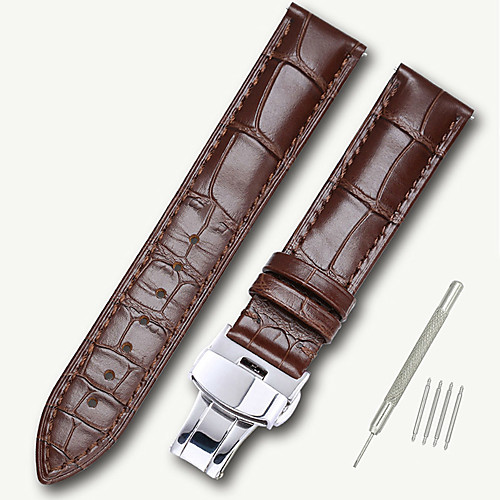 

Genuine Leather / Leather / Calf Hair Watch Band Black / Brown 17cm / 6.69 Inches / 18cm / 7 Inches / 19cm / 7.48 Inches 1.4cm / 0.55 Inches / 1.6cm / 0.6 Inches / 1.8cm / 0.7 Inches