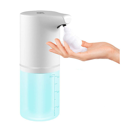 

Automatic Soap Dispenser Touchless Foaming Soap Dispenser Bath Kitchen Countertop Soap Dispenser with Infrared Motion Sensor Rechargeable Waterproof 12oz/350ml