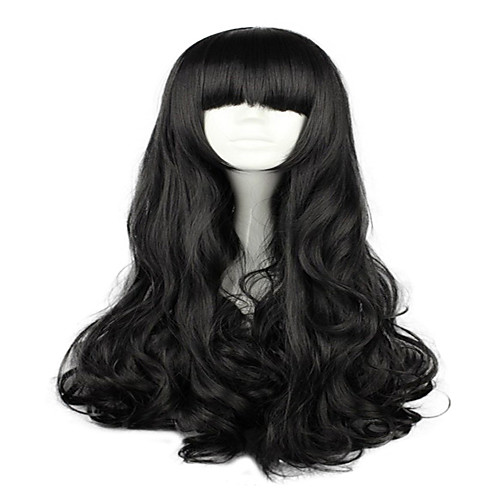 

Cosplay Costume Wig Synthetic Wig Cosplay Wig Blake Belladonna RWBY Body Wave Neat Bang Wig Long Natural Black Ombre Pink Purple Orange Synthetic Hair 28 inch Women's Cosplay Black hairjoy