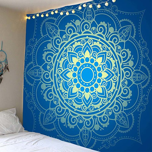 

Mandala Bohemian Wall Tapestry Art Decor Blanket Curtain Hanging Home Bedroom Living Room Dorm Decoration Boho Hippie Psychedelic Floral Flower Lotus Indian