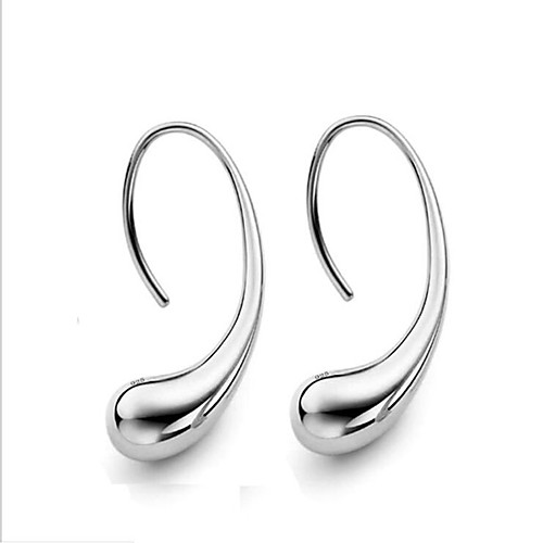 

Metalic Earring with Solid 1 Pair Wedding / Daily Wear Headpiece