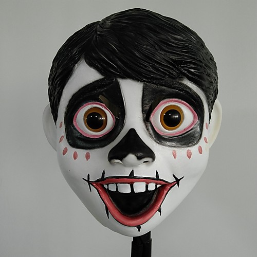 

Latex Mask Scary Costume Inspired by Coco White Halloween Halloween Teen Adults' Men's Women's