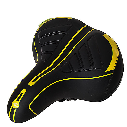 

Wheel up Bike Seat Saddle Cover / Cushion Reflective Extra Wide / Extra Large Comfort Silica Gel Cycling Road Bike Mountain Bike MTB Black / Yellow White Yellow / Thick / Thick