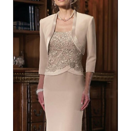 

3/4 Length Sleeve Shrugs Satin Wedding / Party / Evening Women's Wrap With Split Joint