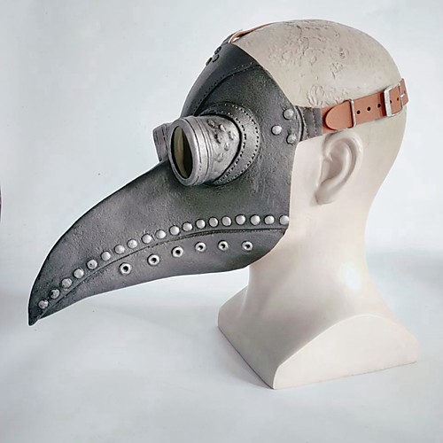

Latex Cosplay Costume Mask More Accessories Inspired by Monster Movie / TV Theme Costumes More Costumes The Mask Gray Dark Gray Cosplay Steampunk Halloween Creative Halloween Halloween Teen Adults'