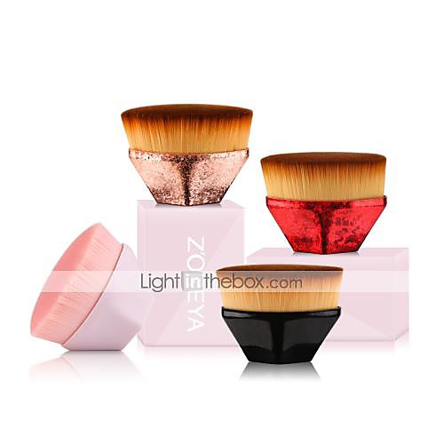 

Professional Makeup Brushes 1 Piece Soft Artificial Fibre Brush Plastic for Foundation Brush
