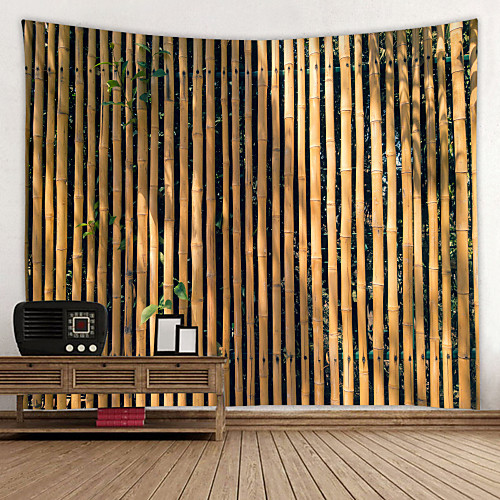 

Beautiful Bamboo Wall Background Digital Printed Tapestry Decor Wall Art Tablecloths Bedspread Picnic Blanket Beach Throw Tapestries Colorful Bedroom Hall Dorm Living Room Hanging