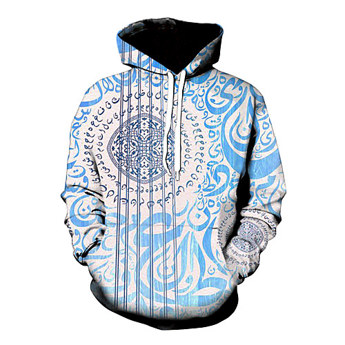 

Men's Daily Hoodie Graphic Hooded Basic Hoodies Sweatshirts White