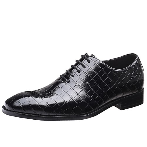 

Men's Oxfords Daily PU Black Yellow Red Fall Summer