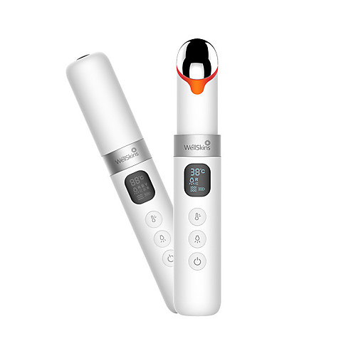 

Xiaomi WéllSkins Eyes Massager Wand LCD Display Color Light USB Eye Beauty Stick Heated Black Gallstone Magnetic Vibration