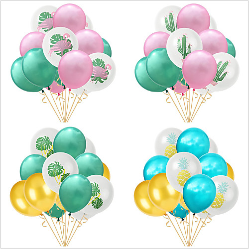 

Party Balloons 15 pcs Pineapple Cactus Flamingo Party Supplies Latex Balloons Boys and Girls Party Birthday Decoration 12inch for Party Favors Supplies or Home Decoration