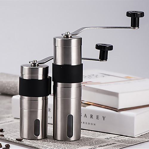 

Manual Coffee Grinder Portable Mini Stainless Steel Coffee Bean Mill