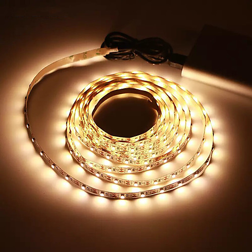 

3M USB LED Strip Lights SMD 2835 DC 5V Flexible Light Lamp 60LEDs / M Desktop Decor Tape TV Background Lighting