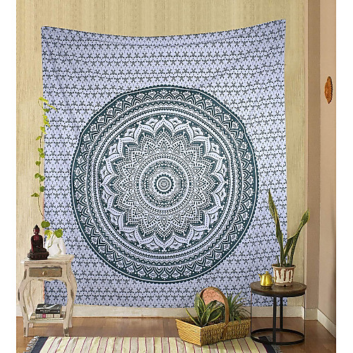 

Mandala Bohemian Wall Tapestry Art Decor Blanket Curtain Hanging Home Bedroom Living Room Dorm Decoration Boho Hippie Psychedelic Floral Flower Lotus Indian