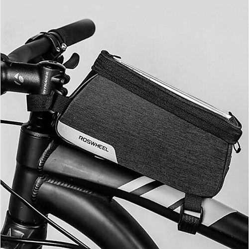 

1.2 L Bike Frame Bag Waterproof Portable Wearable Bike Bag 600D Polyester Bicycle Bag Cycle Bag Outdoor Exercise Bike / Bicycle