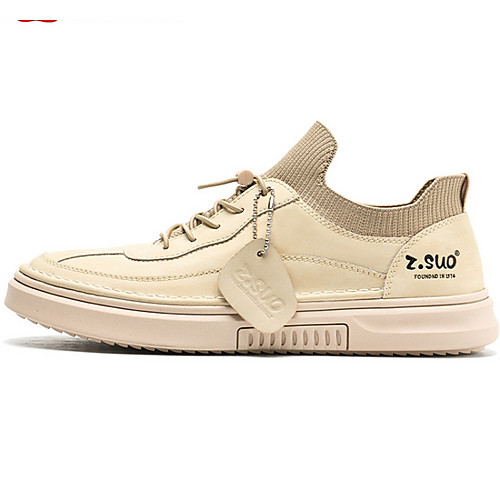 

Men's Oxfords Daily PU Khaki Summer