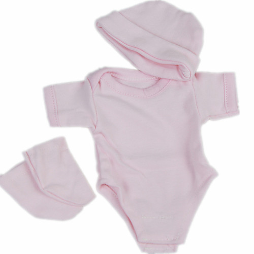 

Reborn Baby Dolls Clothes Reborn Doll Accesories Cotton Fabric for 10-11 Inch Reborn Doll Not Include Reborn Doll Classic Theme Soft Pure Handmade Girls' 3 pcs
