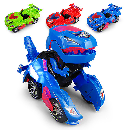 

Construction Truck Toys Electric Deformation Robot Race Car Sounds Lights Universal Driving Plastic Mini Car Vehicles Toys for Party Favor or Kids Birthday Gift / Kid's