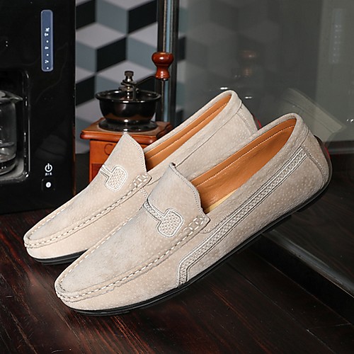 

Men's Loafers & Slip-Ons Daily PU Black Yellow Blue Summer